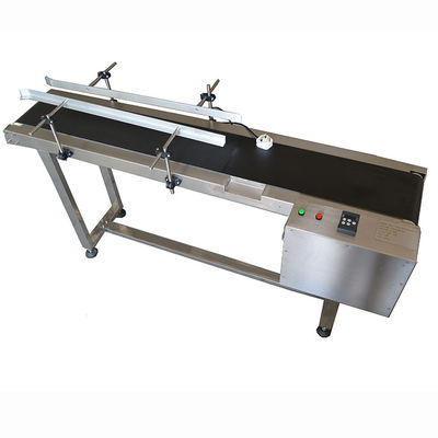 One Side Adjustable Baffle Belt Inkjet Printer Conveyor match with inkjet printer