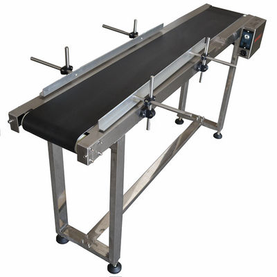 Clamping Type Coding Conveyor For Bottles Cans Cartons Labels