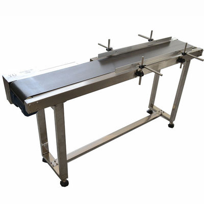 Clamping Type Coding Conveyor For Bottles Cans Cartons Labels