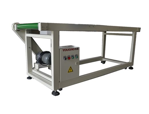 Stainless Steel Batch Coding Conveyor For Laser Inkjet Printer Machine