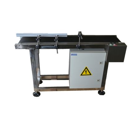 1500mm Stepper Motor Coding Conveyor For  Laser And Inkjet Printer Machine