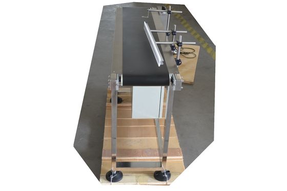 1500mm Stepper Motor Coding Conveyor For  Laser And Inkjet Printer Machine