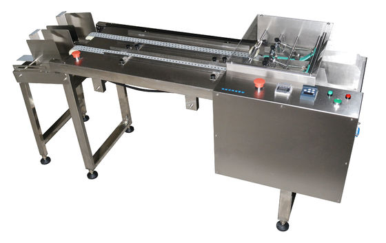 Double Rail Friction Feeder Machine For Cards