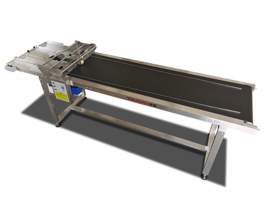 Variable Frequency  2200mm Stainless Steel Length Friction Feeder Machine