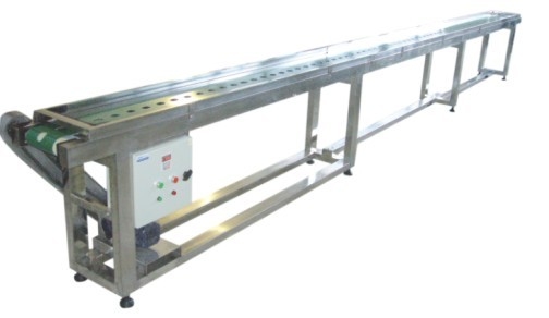 Stainless Steel Accurate Positioning Electronic Egg Date Coding Conveyor