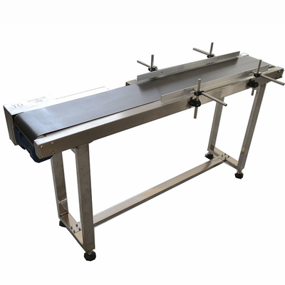 Single Adjustable Baffle Inkjet Printer Conveyor With Stable Speed