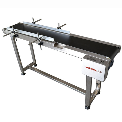 Single Adjustable Baffle Inkjet Printer Conveyor With Stable Speed